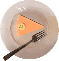 Cake Breakfast Sticker