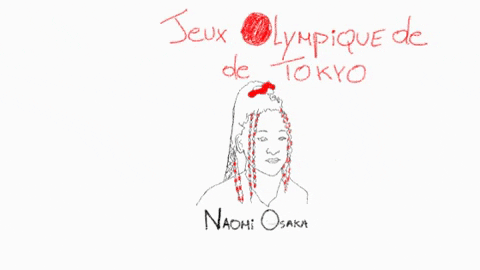 Naomi Osaka Sport GIF by sarupinku