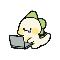 Dino Laptop Sticker