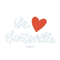 Huntsville Alabama Sticker by Blue Summit Supplies