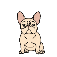 French Bulldog Dog Sticker