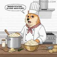 Shiba Inu Cooking GIF by Doge Pound