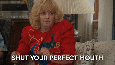 The Goldbergs Shut Up GIF by ABC Network