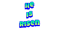He Is Alive Jesus Christ Sticker