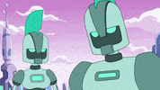 face robot GIF by Cartoon Hangover