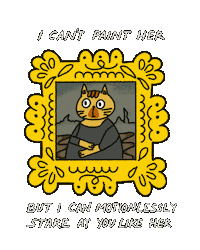 Cat Fun Sticker by Gaysi Family