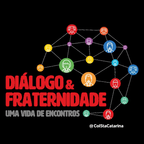 colstacatarina giphygifmaker dialogo fraternidade colstacatarina GIF
