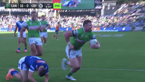 Nrl GIF by Canberra Raiders