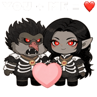 I Love You Hug Sticker