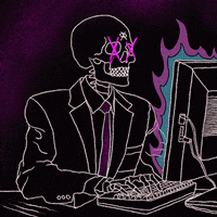 Drugs Glitch Art GIF by Mental Barf