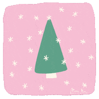 Christmas Tree Pink GIF