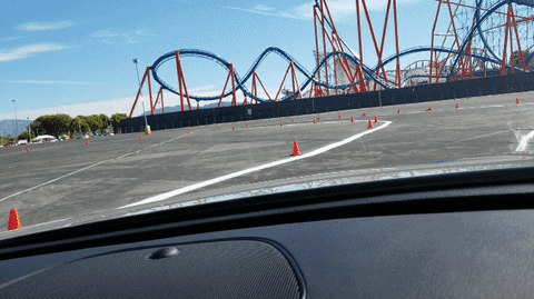 fast car race GIF by A Magical Mess