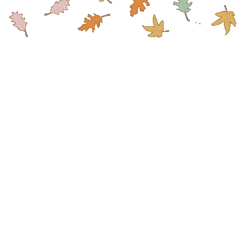 Falling Leaves Fall Sticker by Retro Hip Co.