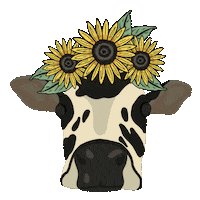 Flower Sun Sticker