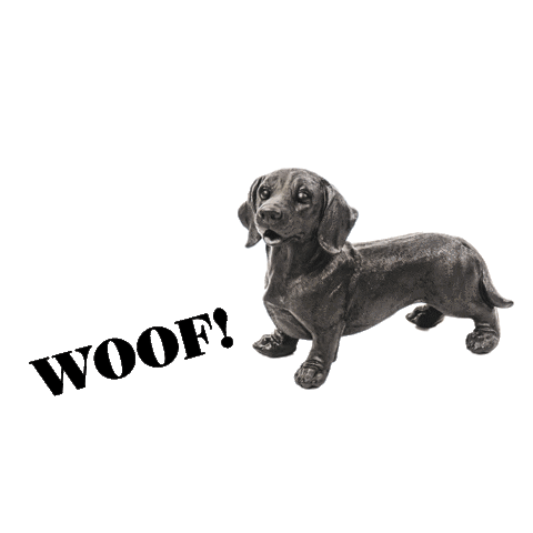 Housevitamin dog design animals black Sticker