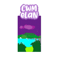 Cwm Elan Sticker