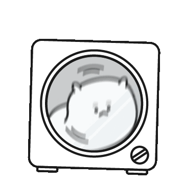 vvinner giphyupload pillow washing machine helpme Sticker