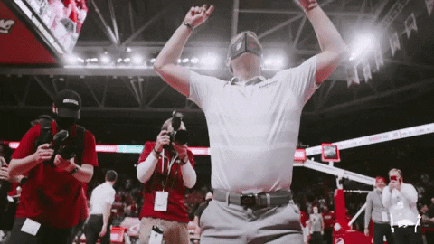 Ncaa Basketball Yes GIF by Arkansas Razorbacks