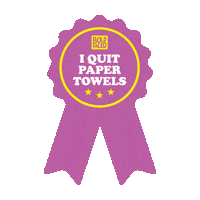 Resolutions Paper Towel Sticker by Boldfaced Goods