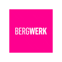 BergWerk pink work rose werk Sticker