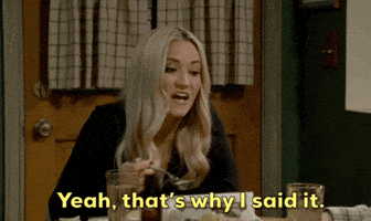 I Meant What I Said Emily Osment GIF by CBS