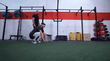 work out jump GIF by Much