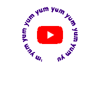 Food Eating Sticker by YouTube