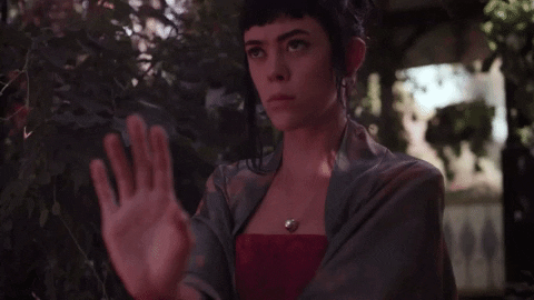 stop talking GIF by Miya Folick