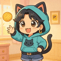 Cat Sparkling GIF by Persona