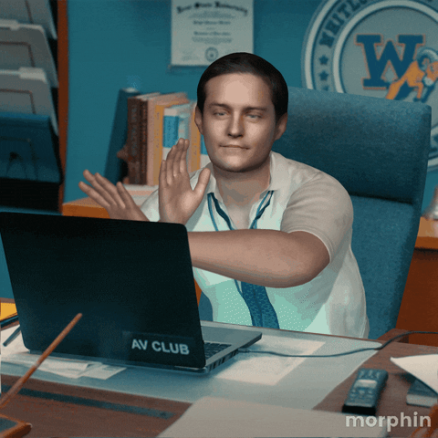 morphin giphyupload work friday office GIF