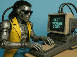 Sunglasses Robot GIF by Jukebox Saints