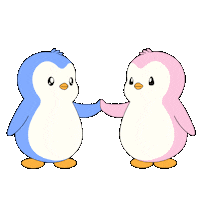 Stay Strong I Love You Sticker by Pudgy Penguins