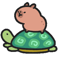 Run Turtle Sticker