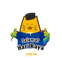 Hari Raya Aidilfitri Sticker by AVANA Asia