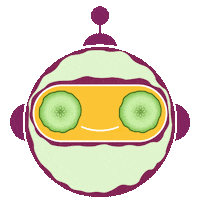 Robot Self Care Sticker by PERQ