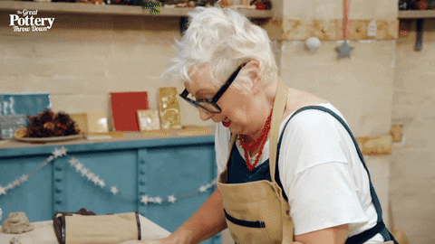 Rollingpin Baking GIF by The Great Pottery Throw Down