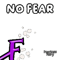 Fear No Sticker by VeeFriends