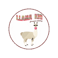 llamakidatx atx austin texas llama kid llama kid atx Sticker