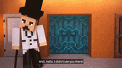 Greetings Hello GIF by Minecraft