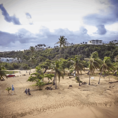 puerto rico drone GIF