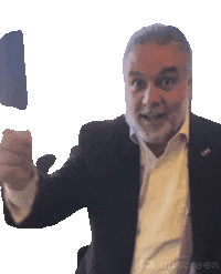 Valdir Sticker by sebraenodf