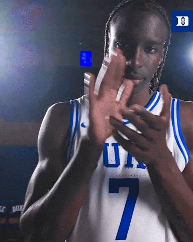Dukembb Dame GIF by Duke Men's Basketball