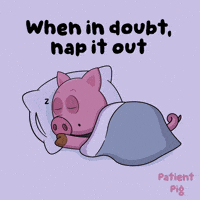 Tired Pig GIF by VeeFriends