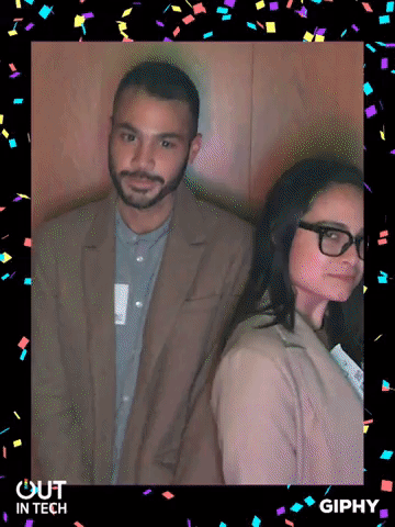 outintech GIF by Out in Tech x GIPHY | Spring Social @ Hotel Americano