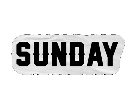 Happy Sunday Sticker by Dixxon Flannel Co.