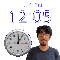 12Pm Sticker