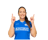 kvBlauwWit bw kloetinge blauw wit kloetinge bw 2 Sticker