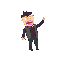 Cowboy Cigarette Sticker by TRIPLEBUMMER