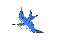 Typlatchop bluebird blue bird typlatchop Sticker
