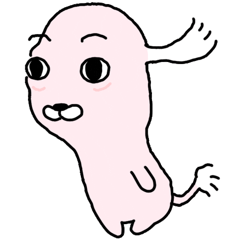 Kangsazang giphyupload dog run 달리기 Sticker